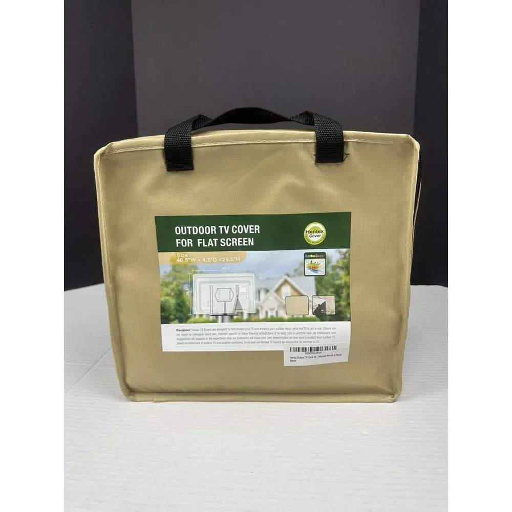 Hentex Outdoor TV‎ Cover Breathable 3 Layer Durable Weatherproof - 46
